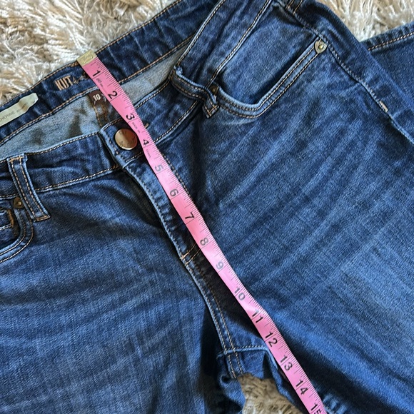 Kut from the Kloth Catherine Boyfriend jeans dark wash size 10 - Picture 7 of 8